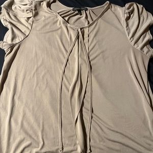 Tan Blouse
